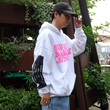 【AFYF ON GILDAN社】 SOUVENIR HOODED SW2 [WHITE-3STAR]