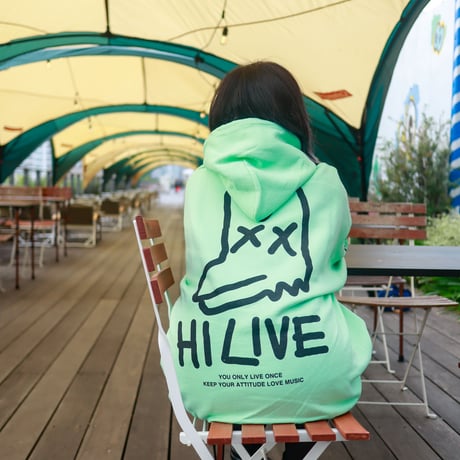 【AFYF ON GILDAN社】 SOUVENIR HOODED SW1 [MINT GRN-PEKEDOG]