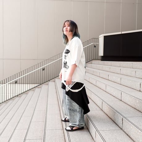 【AFYF】 CRAFTABLE DAMAGE TSHIRT [WH-UFOCATC]