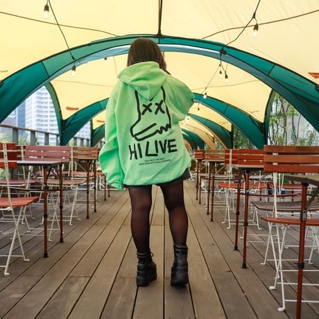 【AFYF ON GILDAN社】 SOUVENIR HOODED SW1 [MINT GRN-PEKEDOG]