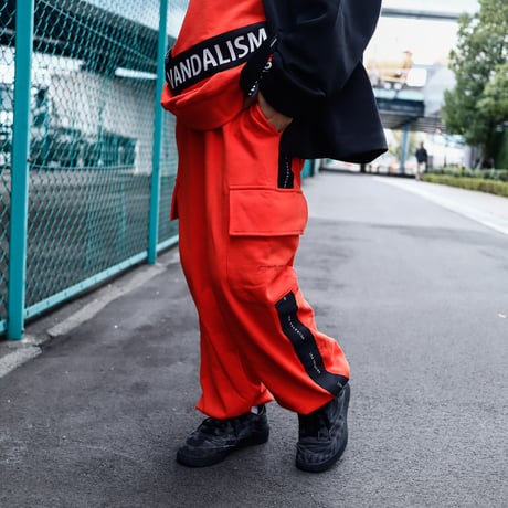 【AFYF】VANDALISM BALOON SWEAT PANT [DK ORANGE]