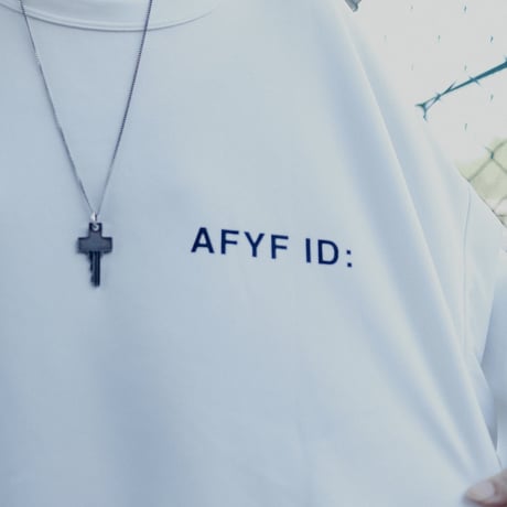 【AFYF】MESH TRPRINT SS TEE [WHT-GUITAR]