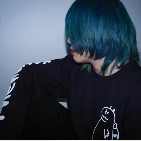 【AFYF】GILDAN® Ultra Cotton 6.0oz Long Sleeve T-Shirt #3  [BLACK-PHENOMENOX]