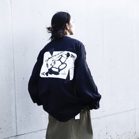 【AFYF ON GILDAN社】SOUVENIR LS T SHIRT1[BLACK-TRMPBEAR]