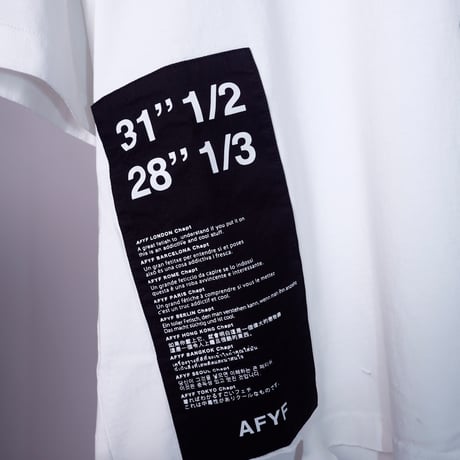 【AFYF】 CRAFTABLE DAMAGE TSHIRT [WH-UFOCATC]