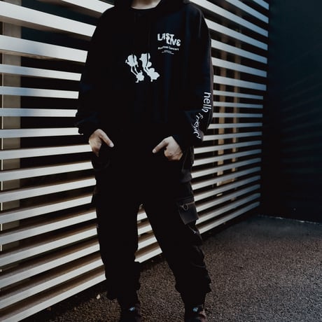 【AFYF ON GILDAN社】 SOUVENIR HOODED SW2 [BLK-CONCERT]