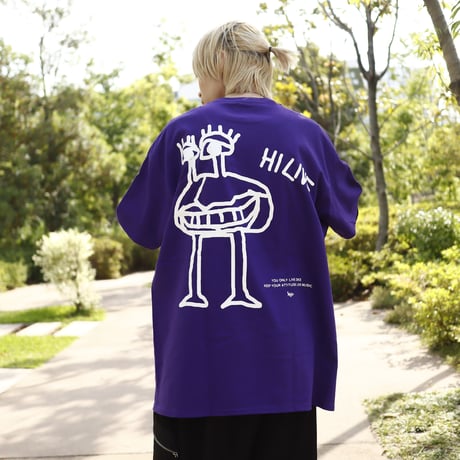 【AFYF ON GILDAN社】 SOUVENIR T SHIRT2 MONSTER [PURPLE]