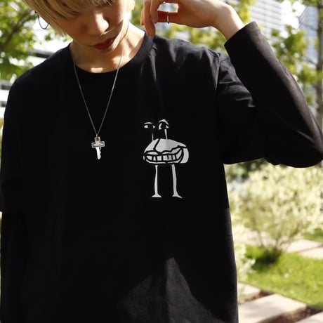 【AFYF ON GILDAN社】 SOUVENIR T SHIRT2 MONSTER  [BLACK]