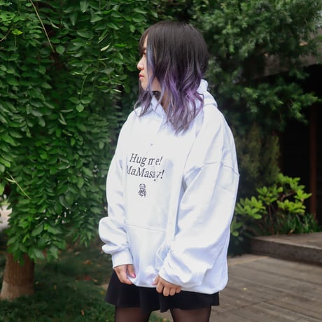 【AFYF ON GILDAN社】 SOUVENIR HOODED SW2 [WHITE-SLEEP]