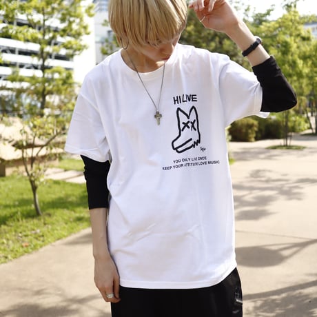 【AFYF ON GILDAN社】 SOUVENIR T SHIRT2 PEKEDOG [WHITE]