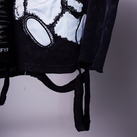 【AFYF】 CRAFTABLE DAMAGE TSHIRT [BK-DB APLI ]