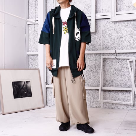 【ROVTSKI】 DREAM ME PEKE ZIP PARKA［DK GREEN］