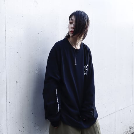 【AFYF ON GILDAN社】SOUVENIR LS T SHIRT1[BLACK-TRMPBEAR]