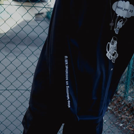 【AFYF ON GILDAN社】SOUVENIR LS T SHIRT2 [BLACK-UFOCATCHER