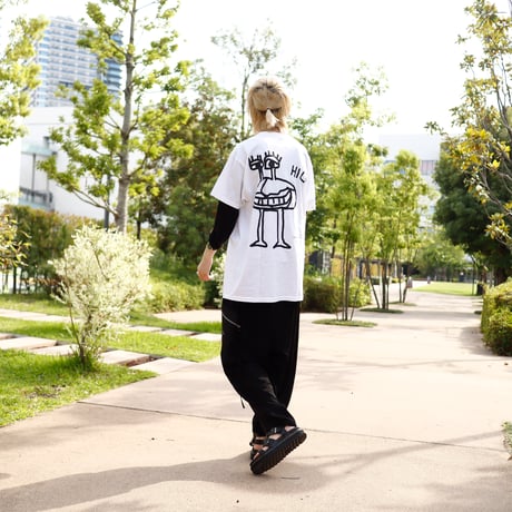 【AFYF ON GILDAN社】 SOUVENIR T SHIRT2 MONSTER [WHITE]