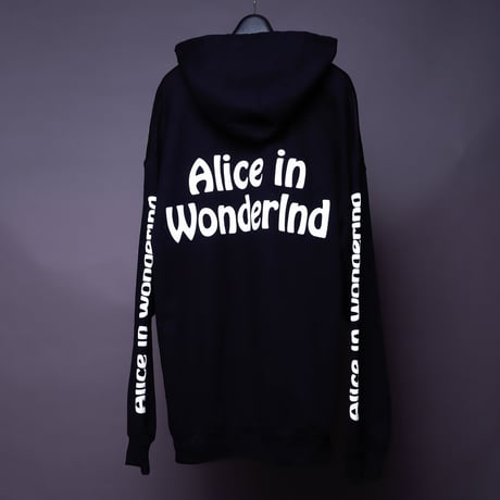 【AFYF ON GILDAN社】 SOUVENIR HOODED SW3 [BLACK-COLOR ALICE]