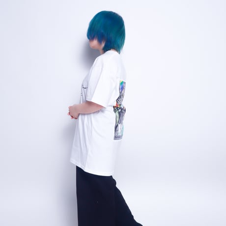 【AFYF】GILDAN® Premium Cotton 5.3oz Short Sleeve T-Shirt KEMONER LIVE [WHITE]