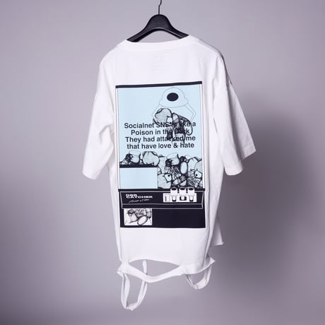 【AFYF】 CRAFTABLE DAMAGE TSHIRT [WH-UFOCATC]