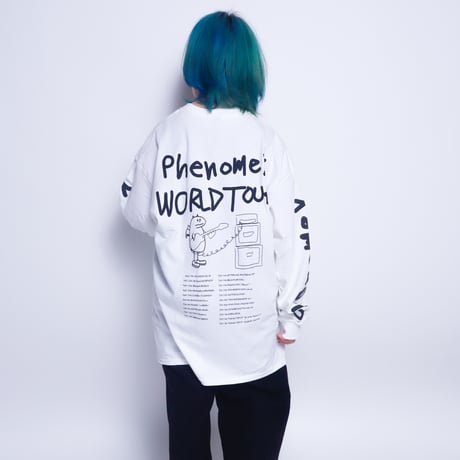 【AFYF】GILDAN® Ultra Cotton 6.0oz Long Sleeve T-Shirt #3  [WHITE-PHENOMENOX]