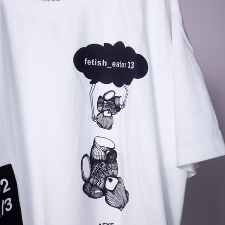 【AFYF】 CRAFTABLE DAMAGE TSHIRT [WH-UFOCATC]