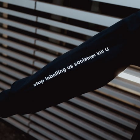 【AFYF ON GILDAN社】 SOUVENIR HOODED SW2 [BLK-LIVE IN THE DARK]