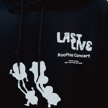【AFYF ON GILDAN社】 SOUVENIR HOODED SW2 [BLK-CONCERT]
