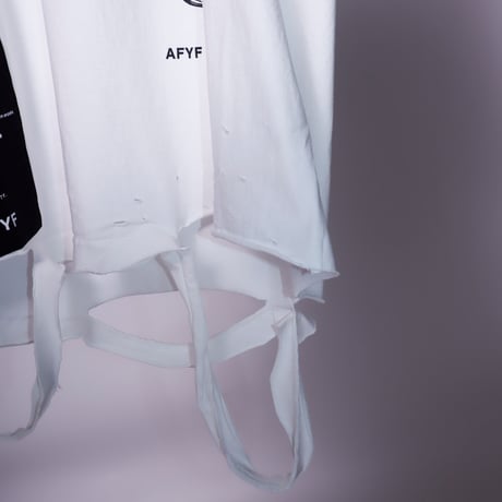 【AFYF】 CRAFTABLE DAMAGE TSHIRT [WH-UFOCATC]