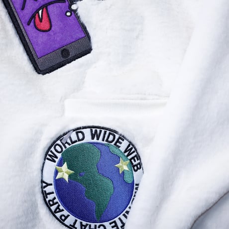 【AFYF】CHAT CARDIGAN SWEAT [FUR OFF WHT］