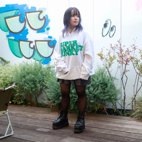【AFYF ON GILDAN社】 SOUVENIR HOODED SW3 [WHITE-EARTH]