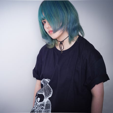 【AFYF ON GILDAN社】 RAINBOW BEAR T SHIRT [BLACK]