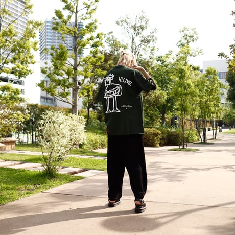【AFYF ON GILDAN社】SOUVENIR T SHIRT2 MONSTER [FOREST GREEN]