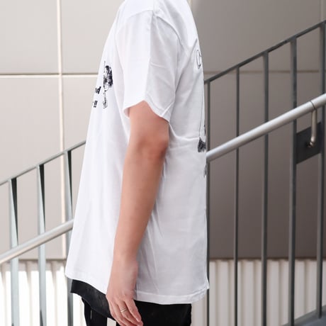 【AFYF】GILDAN® Premium Cotton 5.3oz Short Sleeve T-Shirt #2 ALICE&BEAR [WHITE]