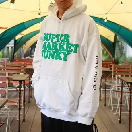 【AFYF ON GILDAN社】 SOUVENIR HOODED SW3 [WHITE-EARTH]