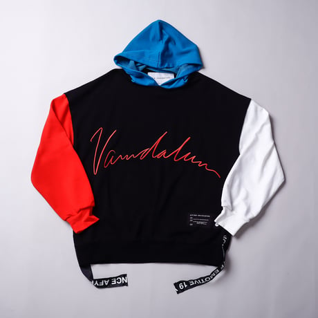 【AFYF】VANDALISMQUAD PULL PARKA [HOOD BLUE］