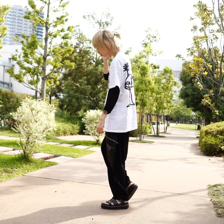 【AFYF ON GILDAN社】 SOUVENIR T SHIRT2 MONSTER [WHITE]