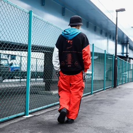 【AFYF】VANDALISMQUAD PULL PARKA [HOOD BLUE］