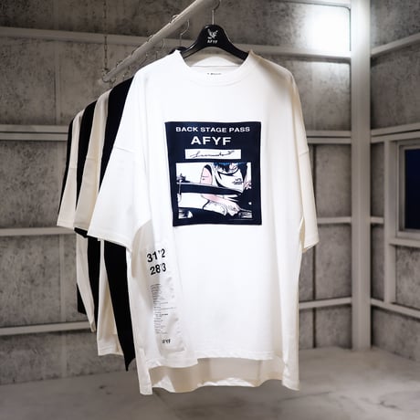 【AFYF】 KMN LIKE HUMAN PREMIUM T SHIRT [WH-DRUM]