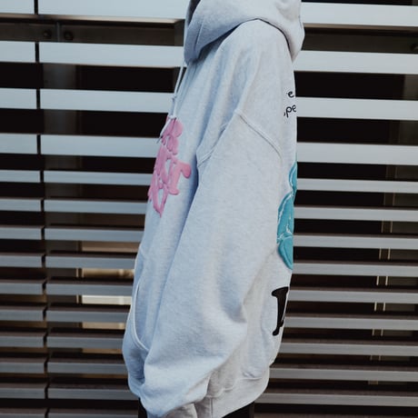 【AFYF ON GILDAN社】 SOUVENIR HOODED SW2 [ASH-3STAR]