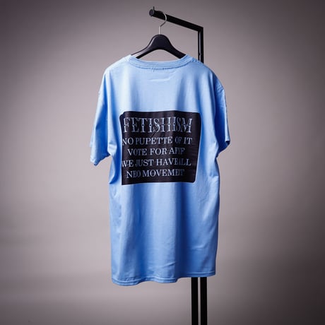 【AFYF ON GILDAN社】 RAINBOW BEAR T SHIRT [CAROLINA BLUE]