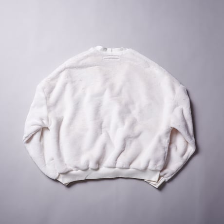 【AFYF】CHAT CARDIGAN SWEAT [FUR OFF WHT］
