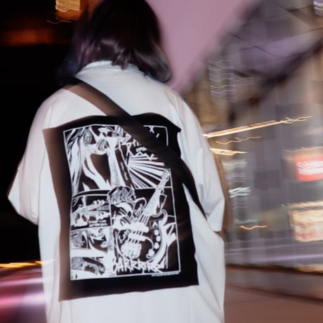 【AFYF】 KMN LIKE HUMAN PREMIUM T SHIRT [WH-MANGA]