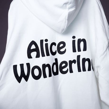 【AFYF ON GILDAN社】 SOUVENIR HOODED SW3 [WHITE-COLOR ALICE]