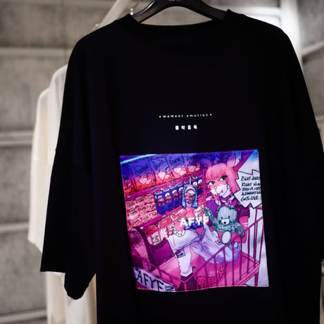 【AFYF】 KEMONERPREMIUM T SHIRT [BK-SUPERMK]