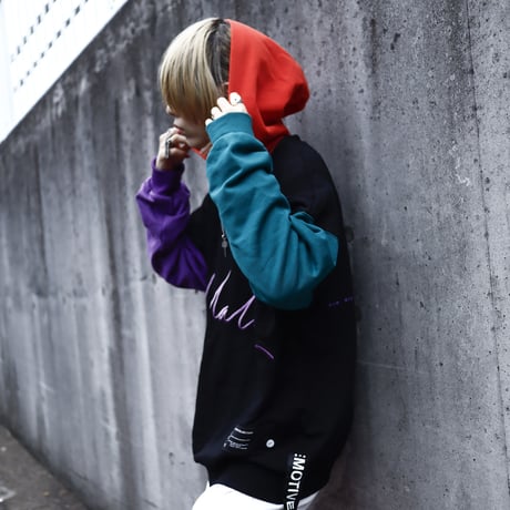 【AFYF】VANDALISMQUAD PULL PARKA [HOOD ORG］