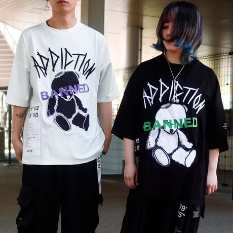 【AFYF】 KEMONERPREMIUM T SHIRT [WH-DBAPLIQ]