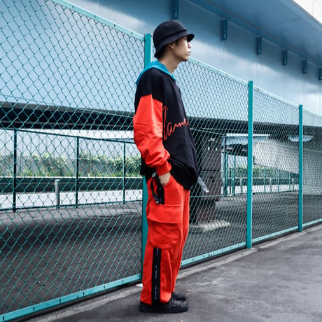 【AFYF】VANDALISMQUAD PULL PARKA [HOOD BLUE］