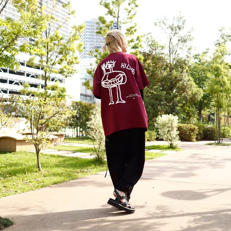 【AFYF ON GILDAN社】SOUVENIR T SHIRT2 MONSTER [MAROON]