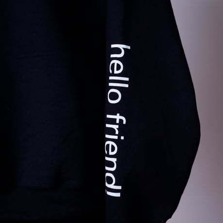 【AFYF ON GILDAN社】 SOUVENIR HOODED SW3 [BLACK-ALICE&BEAR]