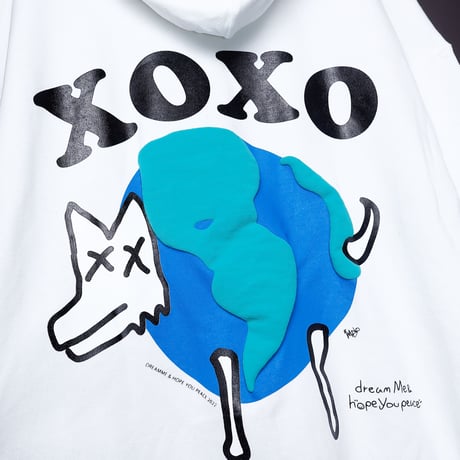 【AFYF ON GILDAN社】 SOUVENIR HOODED SW3 [WHITE-EARTH]
