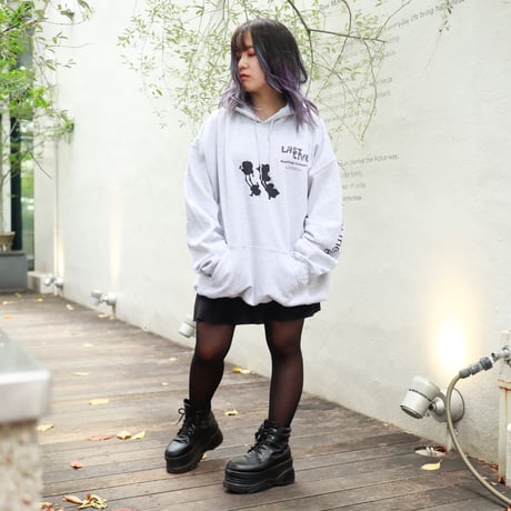 【AFYF ON GILDAN社】 SOUVENIR HOODED SW2 [ASH-CONCERT]